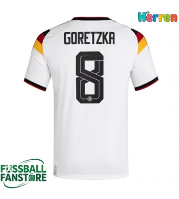 Deutschland Leon Goretzka #8 Replik Heimtrikot WM 2026 Kurzarm